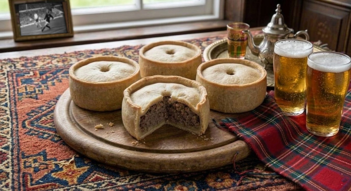 Haggis Merguez Scotch Pie
